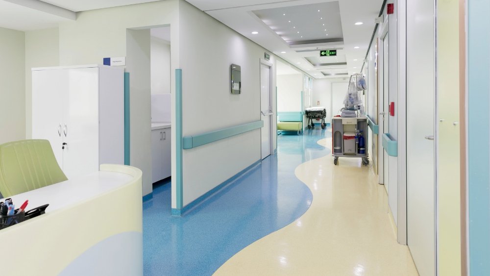 Hospital Vinyl Floor